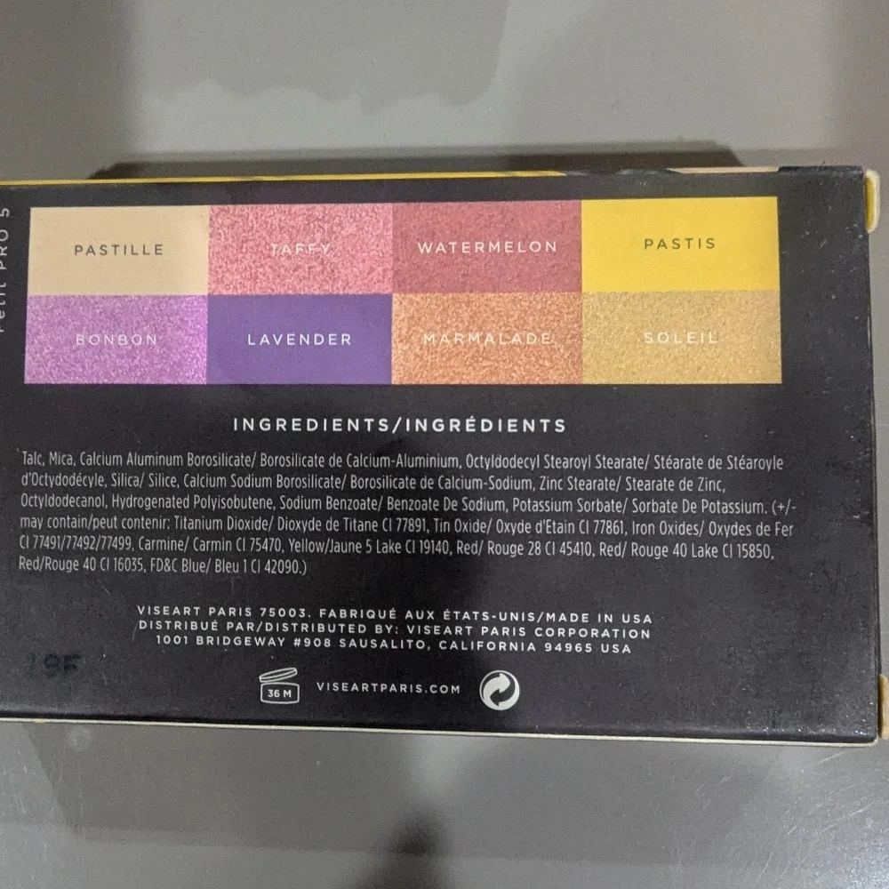 A Bundle Of 2 Viseart Professional Makeup Palettes